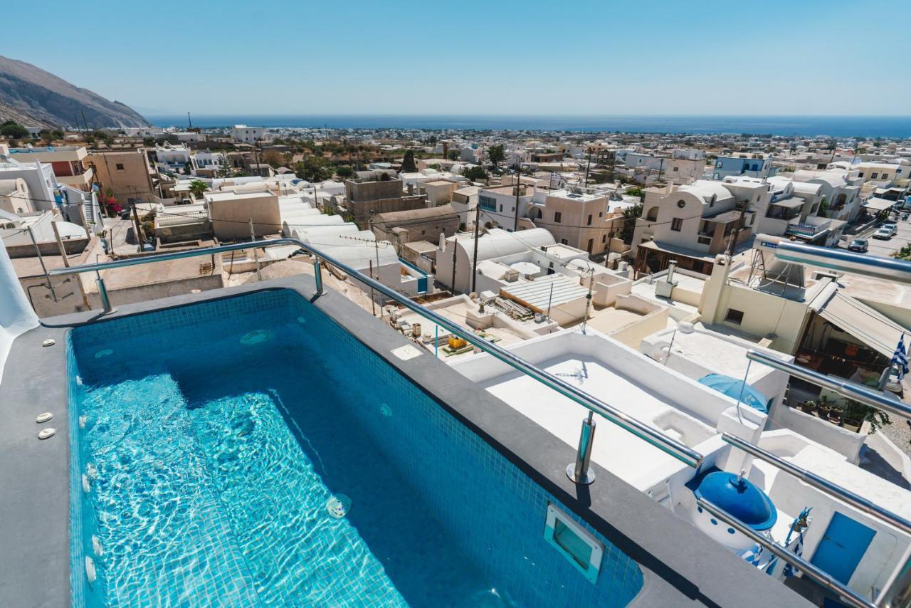 Lux House With Outdoor Jacuzzi And Sea View In Santorini Apartment Emporio  ภายนอก รูปภาพ