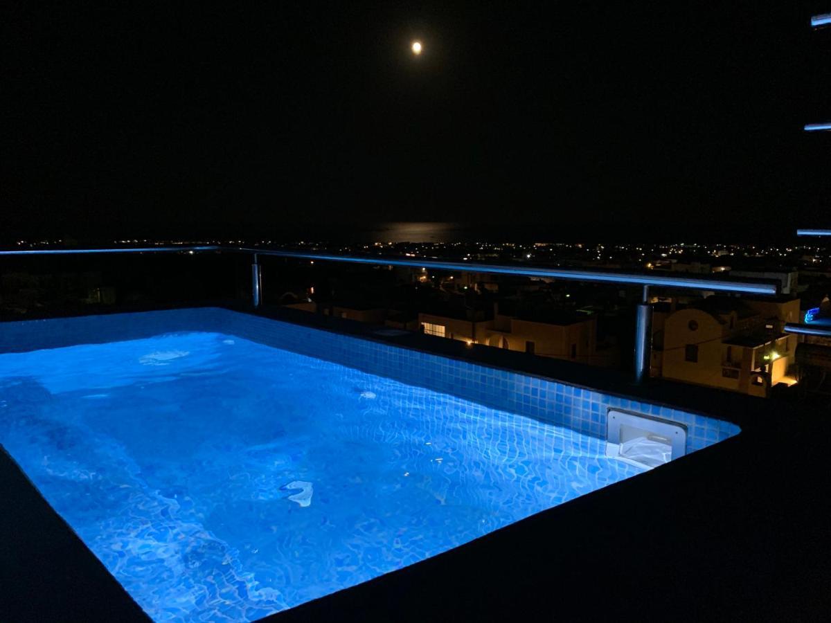 Lux House With Outdoor Jacuzzi And Sea View In Santorini Apartment Emporio  ภายนอก รูปภาพ
